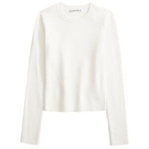 A&F Slim Crew Sweater Top